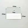 Empaque Transparente de PET con Gancho Caja de Color Gancho Autoadhesivo Agujero Redondo Gancho de Alta Adherencia Ranura de PVC Colgador Gancho de Hojas Sueltas
