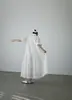 Vestido Chemise Retro Tridimensional Kaneko Estilo Japonês para Mulheres, Vestido Longo Solto e Emagrecedor, Vestido Longo Simples e Elegante