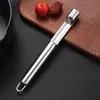 Pelador de acero inoxidable Pelador de frutas multifuncional manual Herramienta para quitar el hueso de cereza Separador de huesos de dátil