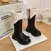 Botas para Niños Botas para Niñas Otoño 2026 Estilo Nuevo Botas Largas Estilo Coreano Estilo Británico Botas tipo Martin Botas Altas para Niñas Pequeñas
