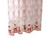 Cortinas con Atmósfera Americana Transfronteriza Cortinas Semi-Opacas Navidad Sala de Estar Dormitorio Cortinas Decorativas Terminadas Venta al por Mayor