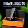 Encendedor a prueba de viento con carga USB y sensor táctil con personalidad creativa, venta al por mayor con explosión transfronteriza