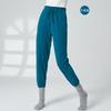 Prática de Yoga Solta Cintura Alta Linha do Quadril Alta Dança Moderna Versátil Versão Jovem Calça Cenoura Clássica Cintura de Botão