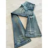 Jeans Acampanados de Color Claro con Bigotes para Mujer, Versátiles de Verano, Adecuados para Tallas Pequeñas de 150 cm, Diseño Adelgazante con Corte Acampanado
