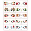 Pegatinas de Tatuaje Navideño para Ojos Decoración Facial Infantil Maquillaje para Fiestas y Actuaciones Múltiples Estilos en Stock Suministro al por Mayor