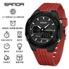 Reloj Digital Sanda Multifunción Cronómetro Segmentado Reloj Despertador de 4 Grupos Reloj para Estudiantes Fiesta Luminoso Snooze Resistente al Agua Reloj Deportivo