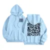 F**K You Hoodie com Código QR Estação Independente Transfronteiriça Tamanho Europeu Unissex Hoodie com Código QR