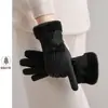 Guantes Calientes de Invierno para Mujer, Lindos Impermeables con Pantalla Táctil para Ciclismo, Vehículo Eléctrico, a Prueba de Frío, con Felpa Gruesa
