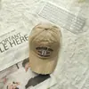 Gorra de Béisbol de Moda para Primavera y Verano para Hombres y Mujeres Jóvenes, Estilo Callejero con Letra B Grande, Diseño Desgastado, Visera Curva que Cubre el Rostro