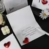 Cartão de Saudação de Amor para o Dia dos Namorados 520, Cartão de Declaração para o Dia dos Namorados Chinês, Cartão Dobrável Estéreo em Formato de Coração Feito à Mão DIY de Aniversário