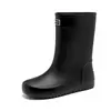 Botas de Chuva Masculinas de Cano Médio, Impermeáveis, Antiderrapantes, Sapatos Aquáticos Masculinos para Trabalho ao Ar Livre, Sapatos de Borracha Duráveis para Entregadores, Transfronteiriços