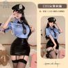 Deseo puro azul policía mujer lencería sexy policía mujer tentación sexy uniforme de cuero patentado discoteca coqueteo una pieza entrega