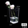 Material Floral Balde de Flores Transparente Recipiente para Conservação de Flores Naturais Balde de Água Atacado Estilo Europeu Simples Balde de Flores para Despertar em Acrílico