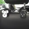 Ganchos para Carro para Cadeirinhas, Multifuncionais Criativos para Bancos Traseiros, Armazenamento de Acessórios Fofos de Desenho Animado para Interior de Carro