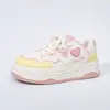 Nuevas Zapatillas de Mujer con Bloques de Color Elegantes y Suela Gruesa, Nuevos Zapatos Casuales de Cuero Transpirable de Primavera, Zapatos de Moda y Versátiles