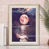 Pintura Diamante DIY Transfronteiriça Amazon Cena Noturna Céu Estrelado Pintura Mosaico Diamante Completo Decoração de Quarto Pintura a Óleo Pintura Pendurada Fábrica