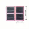 Set de Pestañas Postizas Transfronterizo, Pestañas Postizas de Gran Capacidad 60D, Ojos Eléctricos Grues tipo Barbie, Mirada Mixta Asiática Profunda y Encantadora