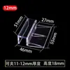 Soporte para Tapa de Acuario Se Puede Fijar con Clips de Acrílico, Red Anti-Salto, Tanque de Tortuga, Soporte Transparente para Filtro Superior de Acuario