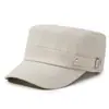 Nueva gorra plana de color liso para hombre para la temporada de primavera y otoño de regreso a clases, imprimible, casual, a prueba de viento, parasol y protección solar gorra plana