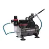 Bomba de aire de bajo ruido Dragon Tooth TC-81 con arranque/parada automáticos, portabolígrafos integrado, modelo de compresor de aire pequeño sin aceite para aerografía