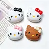 Accesorios de Resina de Cabeza de Gato Kt de Dibujos Animados Lindo Moño DIY Pegamento de Crema Funda de Teléfono Accesorios para el Cabello Pegatinas para Refrigerador