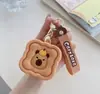 Linda Cartera de Silicona de Capibara, Bolsa de Dibujos Animados para Niños, Bolsa de Almacenamiento Portátil, Tarjetero, Bolsa para Auriculares, Colgante Pequeño