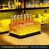 Balde de Gelo Luminoso para Bar Boate KTV Sala Privada Moldado por Injeção À Prova de Queda Balde para Cocktail Cerveja Estrutura de LED para Cerveja Comercial