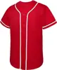 Amazon transfronteiriça cardigã masculino liso novo uniforme de beisebol camiseta de manga curta camisa masculina top esportivo de beisebol
