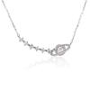 Collar con Colgante de Órbita Planetaria Inspirado en el Diseño para Mujer, Sencillo y de Moda, Único y Creativo, Cadena para Clavícula de Moda, Cadena para el Cuello Estilo Ins