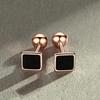 Clavos de Hueso de Oreja de Rosca de Plata S925, Joyería de Oreja Mini Compacta Geométrica de Corazón, Clavos de Oreja Que No Necesitan Quitarse al Dormir, Clavos de Hueso de Oreja