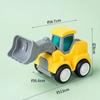 Decoraciones de Adornos para Pastel Tema Vehículos de Construcción Excavadora Dibujos Animados Bulldozer Grúa Señales de Tráfico Adornos Enchufe para Cumpleaños Infantil