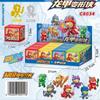 Auténtico Ott Superman Transfigurador Q Bolsillo Transfigurante Robot Muñeca Gashapon Juguete Portátil para Niños Caja de Regalo
