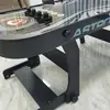 Máquina de Air Hockey de Mesa, Mesa de Air Hockey com Suspensão a Ar, Resistente a Arranhões, Tipo Dobrável em Pé, Padrão Adulto