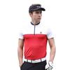 Suministro directo de fábrica PGM ropa de golf para hombre verano top transpirable manga corta camiseta de secado rápido ropa para jugar al golf