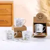 Tazas de Cerámica de Dibujos Animados, Tazas de Café Navideñas, Pequeños Regalos, Tazas Prácticas, Vasos de Agua con Logo, Venta al por Mayor
