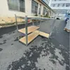 Almacén de Fábrica Original Estanterías Metálicas Galvanizadas con Diversas Especificaciones y Estanterías de Madera Multicapa para Colocación Libre