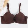 Comercio exterior nuevo transfronterizo brillante delgado talla grande ropa interior para mujer con aro de acero tipo de ajuste recogido cierre accesorio sujetador de pecho