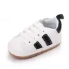 Sapatos de bebê para primavera e outono, sola macia, sapatos casuais para bebês, cadarço frontal, sapatos infantis casuais 2547