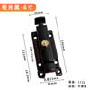 Cerradura de puerta de madera con perno de resorte de acero inoxidable engrosado, cerradura automática para puertas de baño y ventanas, cerradura de perno china, cerradura de puerta antirrobo