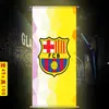 Logo de Equipo de Club de Fútbol Tela Colgante Dormitorio Casa de Alquiler Bar Estudio Pintura Colgante Tela de Fondo Decorativa