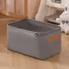 Cesta de armazenamento transfronteiriça roupas aço espessado estrutura armazenamento caixa tecido móvel calças armazenamento casa dormitório caixa de armazenamento