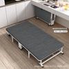 Atacado de fábrica cama dobrável de escritório de quatro dobras cama de solteiro cama simples para casa cama de acampamento cama para pausa para o almoço cama reclinável