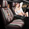 Faw Bestune B30 B50 B70 B90 T33 X40X80 Fundas de Asiento de Coche de Verano Juego Completo Cojines de Asiento de Coche de Lino