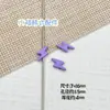 Cadena de Teléfono de Aleación Hecha a Mano DIY Colorida Linda Mini Rayo Goteo de Pintura Accesorios para el Cabello