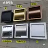 Portarrollos de Papel Higiénico Empotrado, Caja para Rollo de Acero Inoxidable Oculta Montada en Pared, Estante Pequeño de Almacenamiento para Nicho de Baño