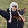 Gorro de Lana Tejido con Costuras Rayadas Estilo Étnico Otoño e Invierno para Mujer Grueso Cálido a Prueba de Frío Protección para las Orejas Gorro Lei Feng