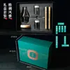 Queimador de Incenso Vela Estilo Chinês Novo Vidro Cinza Fragmentos de Matéria-Prima de Agarwood Sândalo Lâmpada Queimador de Incenso Criativa com Separação de Fogo