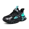 Sapatos Infantis, Sapatos para Meninos, Tênis Esportivos Infantis, Sapatos de Couro Respiráveis em Malha para Primavera e Outono, Novos Estilos de Sapatos Escolares para Estudantes de Crianças Médias e Grandes
