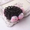 Anel de peruca infantil bebê almôndega cabeça arco peruca acessórios princesa antigo costery acessórios para cabelo cabelo cacheado