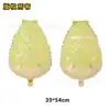 Globos de Papel de Aluminio Huevos de Pascua Conejo Pollito Formas de Dibujos Animados Decoración de Fiesta de Pascua Arreglo Globos con Forma Especial